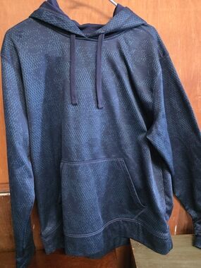 C9 by Champion Men’s Performance Hoodie – Blue Snakeskin/Hex Print